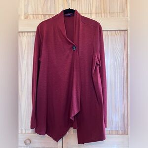 Apt 9 burnt orange one button cardigan size large